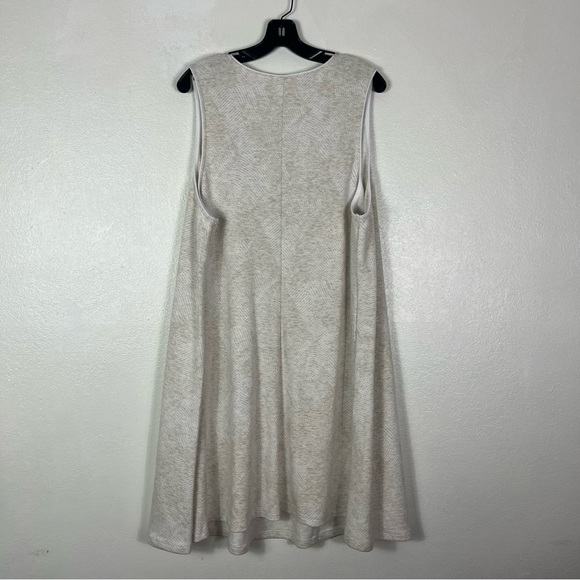 Tart 3X Sleeveless modal blend print swing dress stretch - Picture 2 of 9